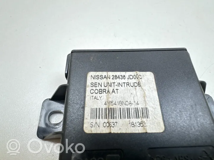 Nissan Qashqai Hälytyksen ohjainlaite/moduuli 28436JD00C