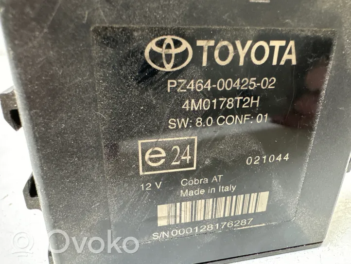 Toyota Auris 150 Sterownik / Moduł parkowania PDC PZ4640042502