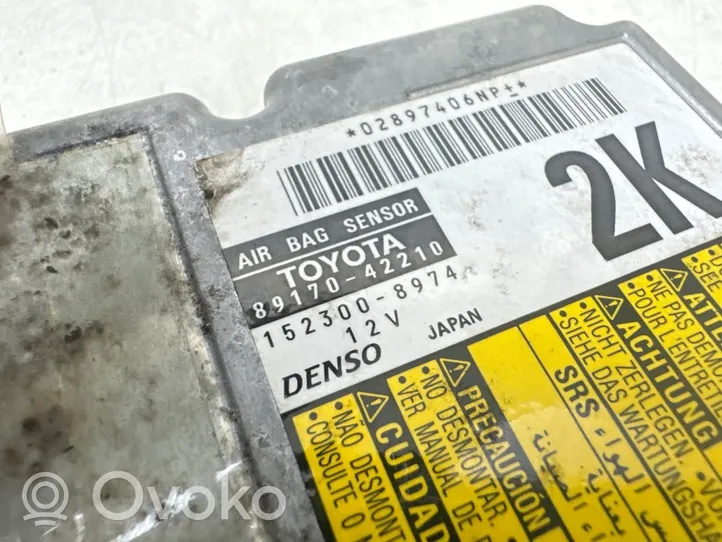 Toyota RAV 4 (XA30) Turvatyynyn ohjainlaite/moduuli 8917042210