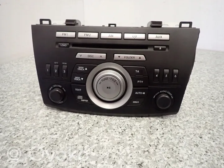 Mazda 3 II Radio/CD/DVD/GPS-pääyksikkö 