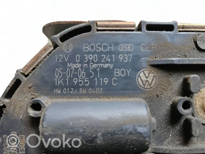 Volkswagen Jetta V Etupyyhkimen vivusto ja moottori 1K1955119C