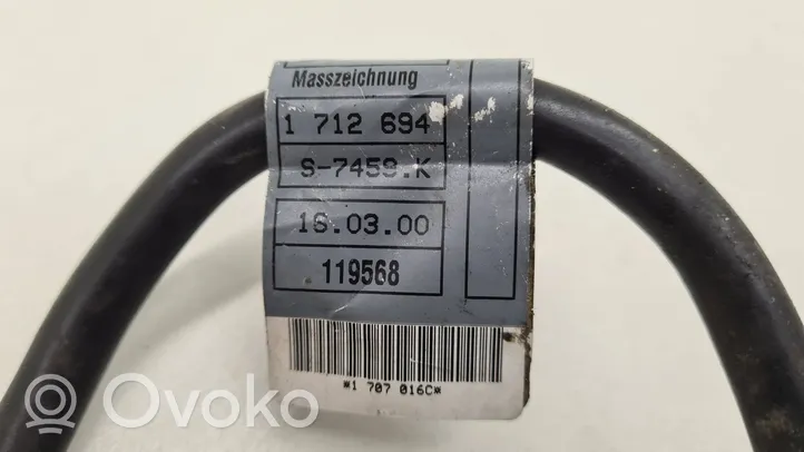 BMW 3 E46 Negative earth cable (battery) 1712694