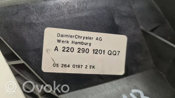 Mercedes-Benz S W221 Тормозная педаль A2202901201