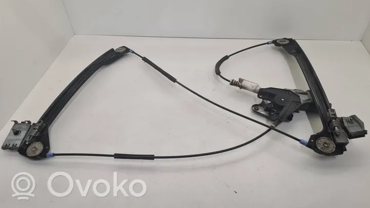 BMW 3 E46 Front door window regulator with motor 8204179