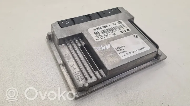 BMW 7 E65 E66 Unidad de control/módulo ECU del motor 7549700