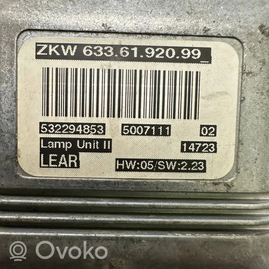 BMW X5 E53 Module de ballast de phare Xenon 6336192099