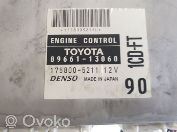 Toyota Corolla Verso E121 Sterownik / Moduł ECU 8966113060