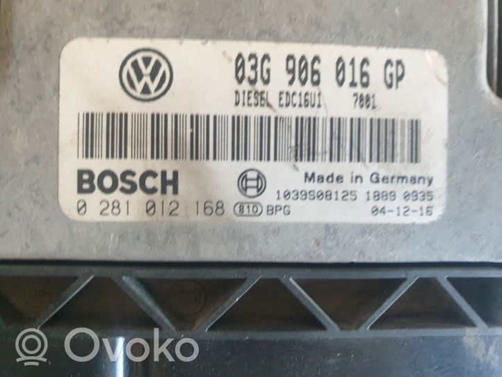 Volkswagen Caddy Calculateur moteur ECU 03G906016GP