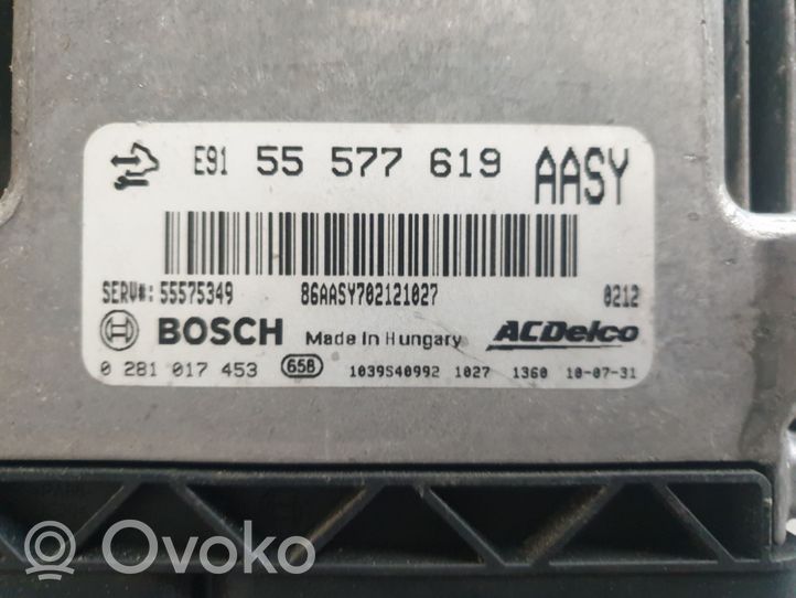 Opel Insignia A Sterownik / Moduł ECU 55577619