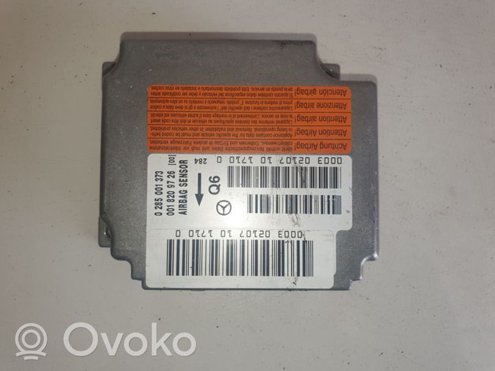 Mercedes-Benz C W203 Airbag control unit/module 0018209726