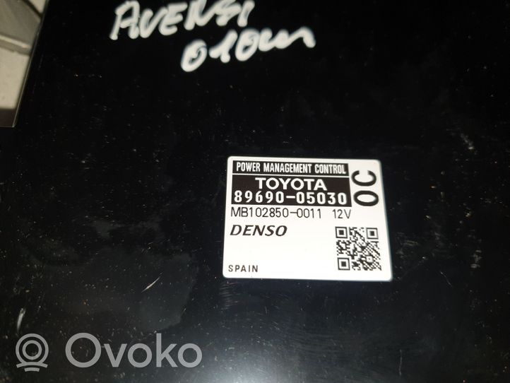 Toyota Avensis T270 Tehonhallinnan ohjainlaite 8969005030