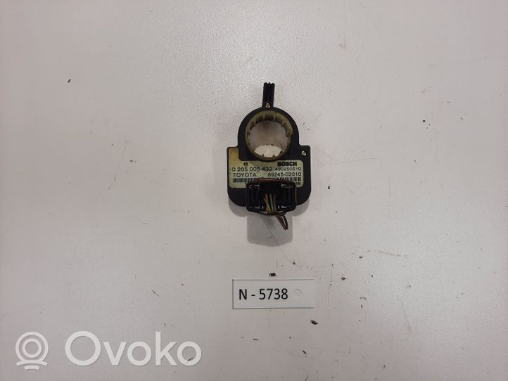 Toyota Corolla Verso E121 Ohjauspyörän kulma-anturi 0265005432