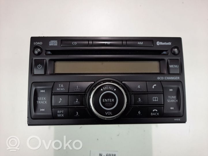 Nissan Qashqai Radio/CD/DVD/GPS-pääyksikkö 28185JD40A