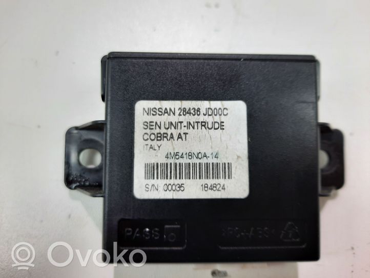 Nissan Qashqai Sterownik / Moduł alarmu 28436JD00C