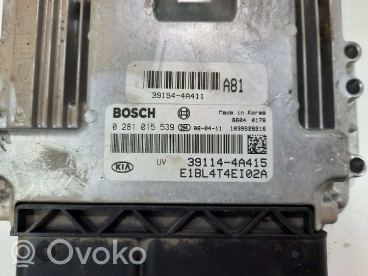 KIA Sorento Sterownik / Moduł ECU 391144A415