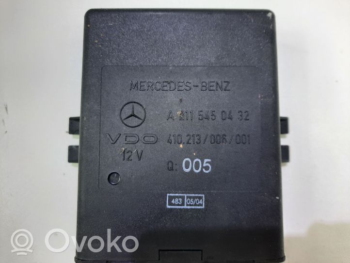 Mercedes-Benz E W211 Modulo luce LCM A2115450432