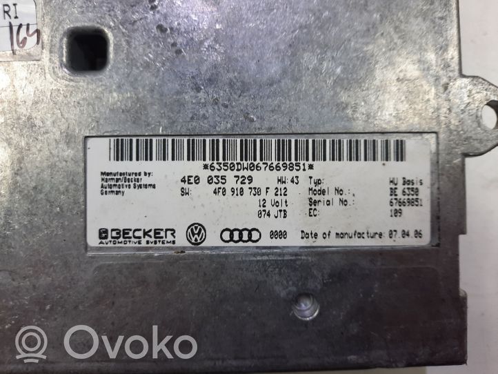 Audi A6 S6 C6 4F Multimedian ohjauslaite 4E0035729