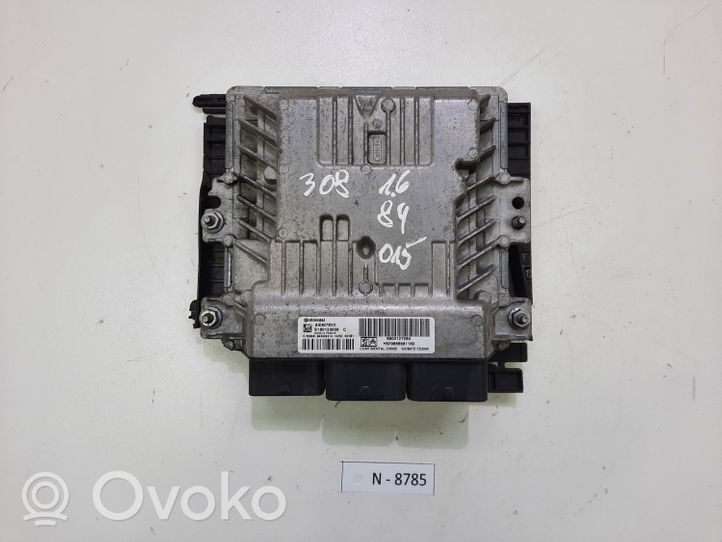 Peugeot 308 Sterownik / Moduł ECU S180123008C