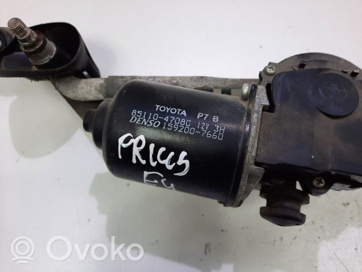 Toyota Prius (XW20) Mechanizm i silniczek wycieraczek szyby przedniej / czołowej 851104708C