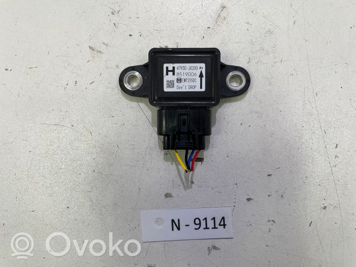 Nissan X-Trail T31 Sensore di imbardata accelerazione ESP 47930JG200