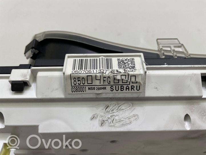 Subaru Impreza III Compteur de vitesse tableau de bord 05070511337