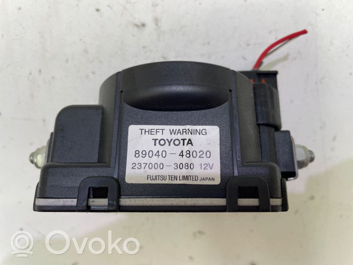 Toyota Prius (XW20) Allarme antifurto 8904048020