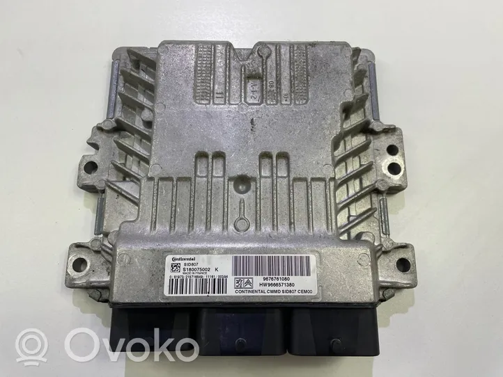 Peugeot 3008 I Komputer / Sterownik ECU silnika 9666571380