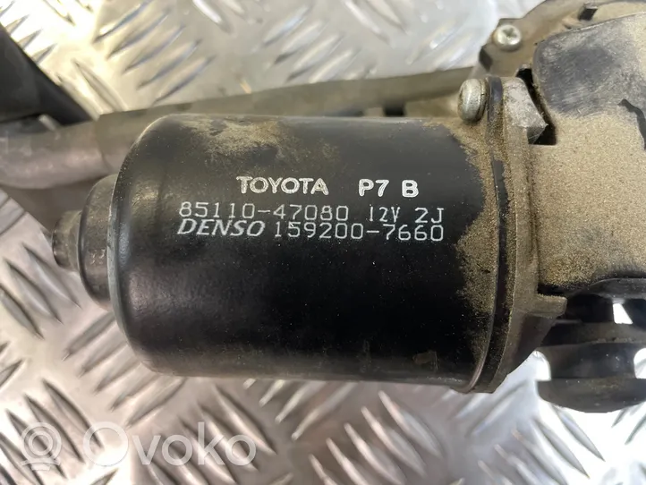 Toyota Prius (XW20) Motor y varillaje del limpiaparabrisas delantero 8511047080