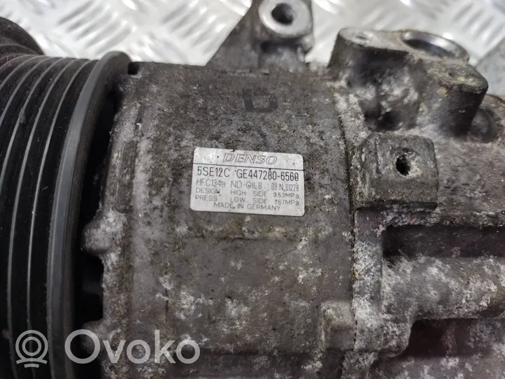 Toyota Verso Ilmastointilaitteen kompressorin pumppu (A/C) GE4472806560