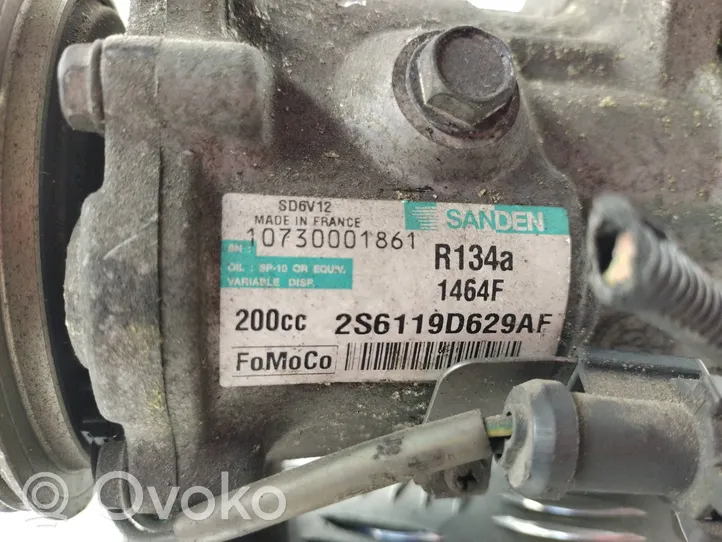 Ford Fiesta Kompresor / Sprężarka klimatyzacji A/C 2S6119D629AF