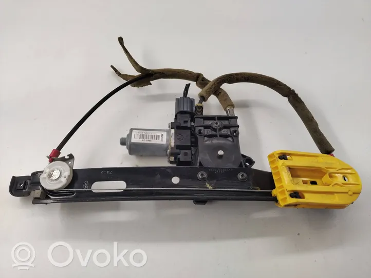 Jaguar XF X250 Fensterhebermechanismus ohne Motor Tür hinten 