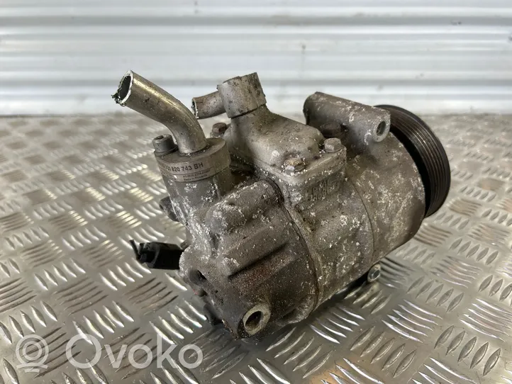 Volkswagen PASSAT B6 Air conditioning (A/C) compressor (pump) 1k0820859f