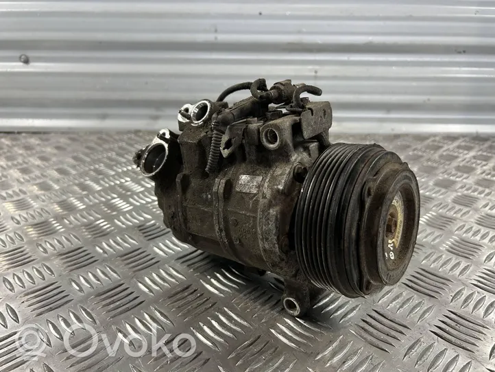 BMW 3 E90 E91 Ilmastointilaitteen kompressorin pumppu (A/C) 6987862