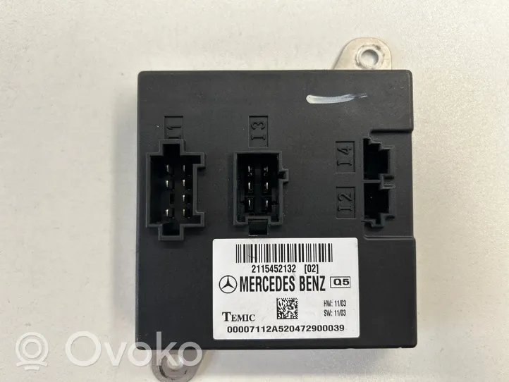 Mercedes-Benz E W211 Module confort 2115452132