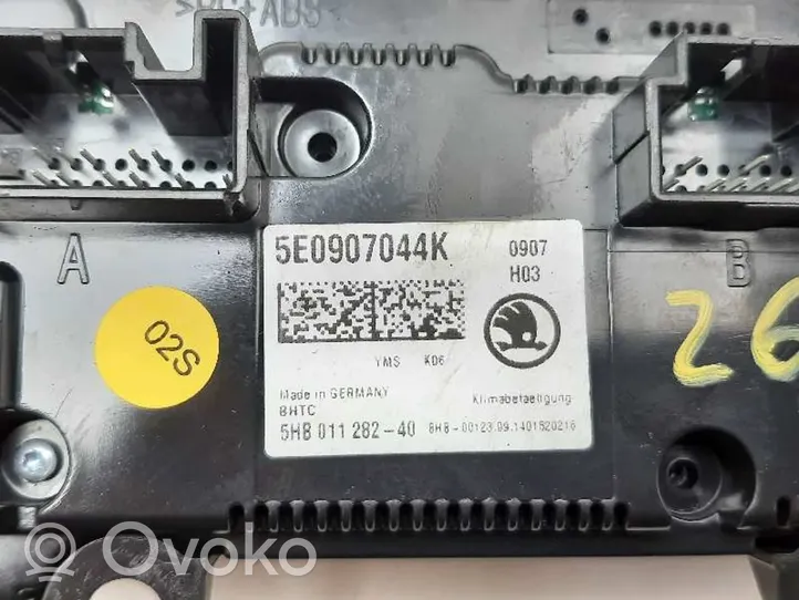 Skoda Octavia Mk3 (5E) Climate control unit 5E0907044K