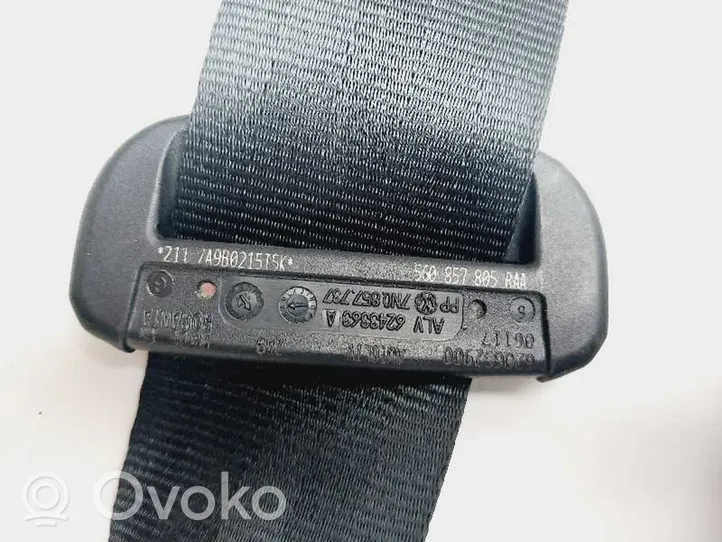 Volkswagen Golf SportWagen Cintura di sicurezza posteriore 5G0857805RAA