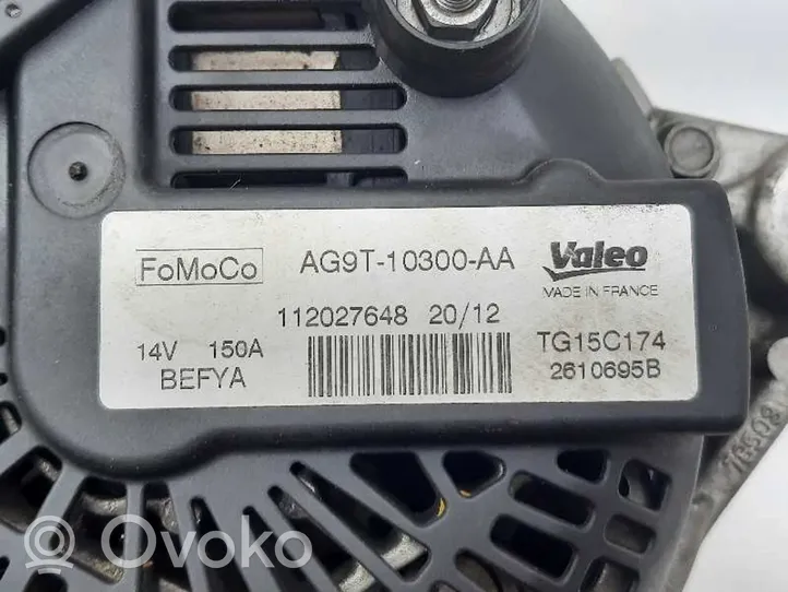 Ford S-MAX Générateur / alternateur AG9T10300AA