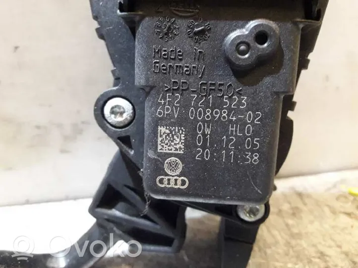 Audi A6 S6 C6 4F Sensor de aceleración 4F2721523