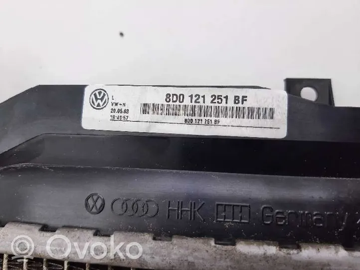 Volkswagen Passat Alltrack Radiatore di raffreddamento 8D0121251BF