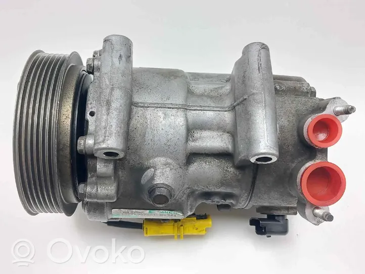 Peugeot 307 Air conditioning (A/C) compressor (pump) 9651910980