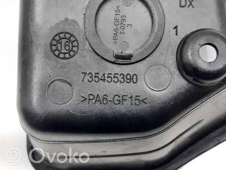 Fiat Qubo Klamka zewnętrzna drzwi tylnych 735455390