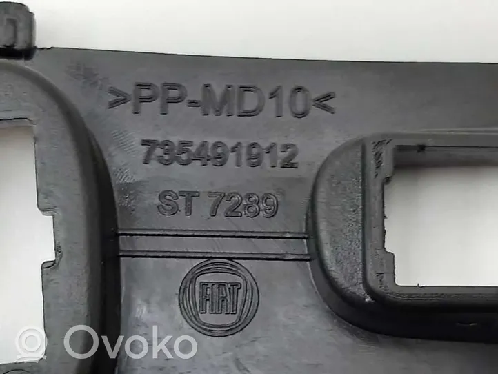 Fiat Panda III Отделка рычага переключения передач (пластиковая) 735491912