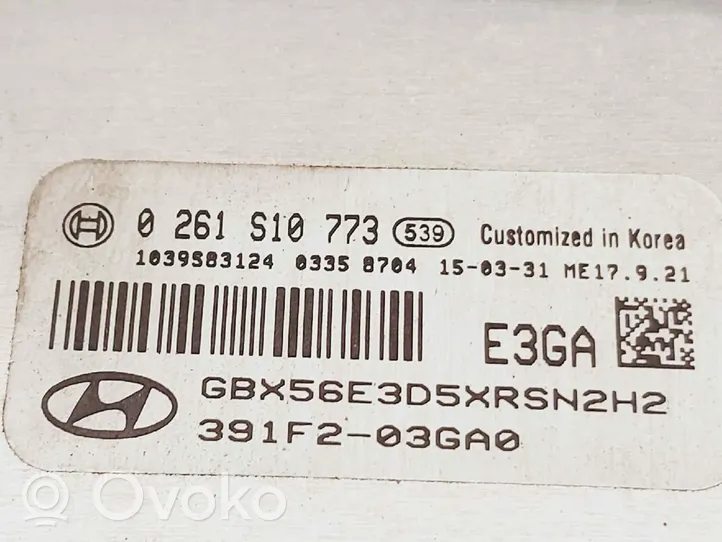 Hyundai i20 (GB IB) Sterownik / Moduł ECU 391F203GA0