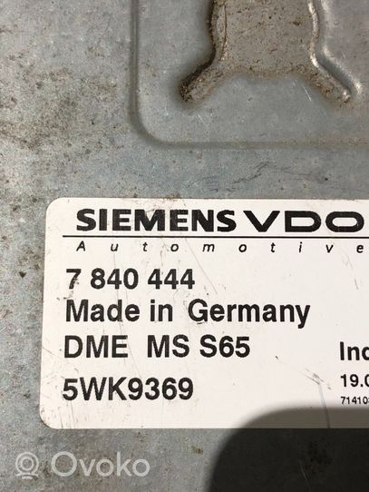 BMW M5 Komputer / Sterownik ECU i komplet kluczy 7840444