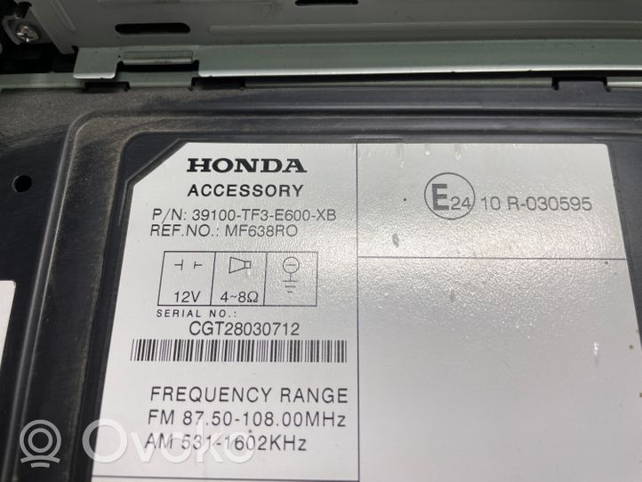 Honda Jazz Unità principale autoradio/CD/DVD/GPS R030595