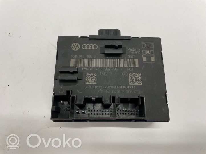 Audi A6 S6 C7 4G Door control unit/module 4G8959795J