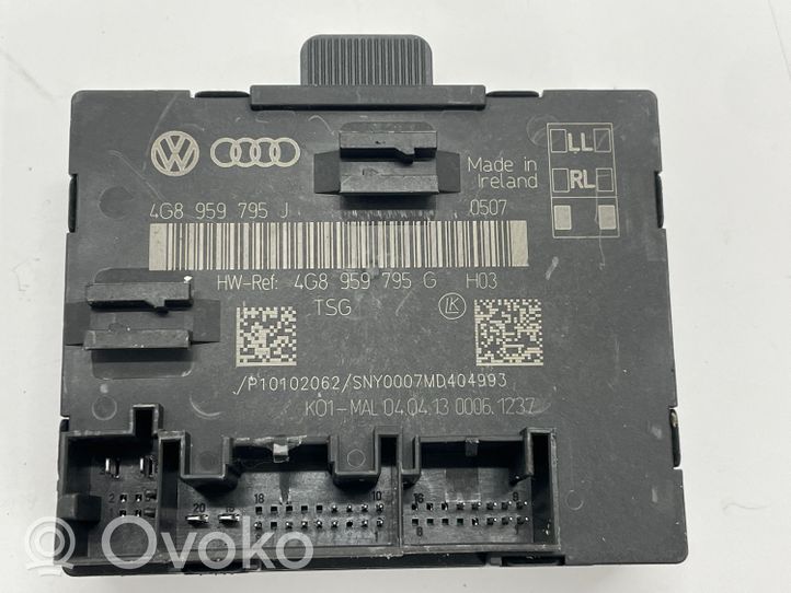 Audi A6 S6 C7 4G Unidad de control/módulo de la puerta 4G8959795J