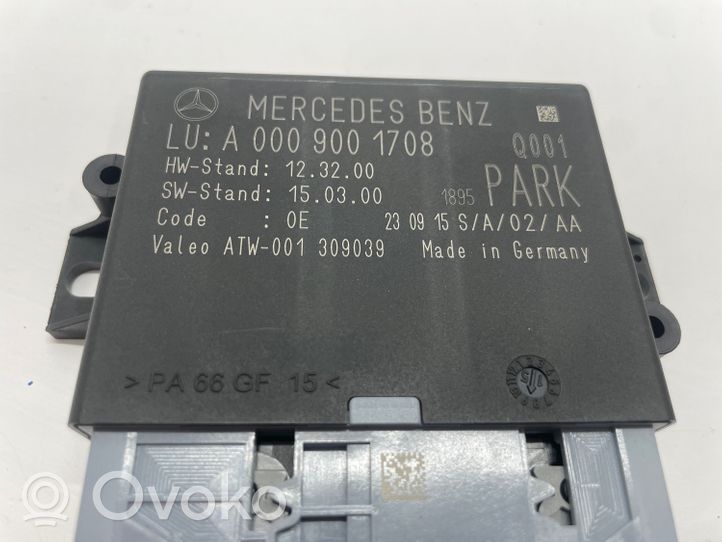 Mercedes-Benz CLA C117 X117 W117 Parking PDC control unit/module A0009001708