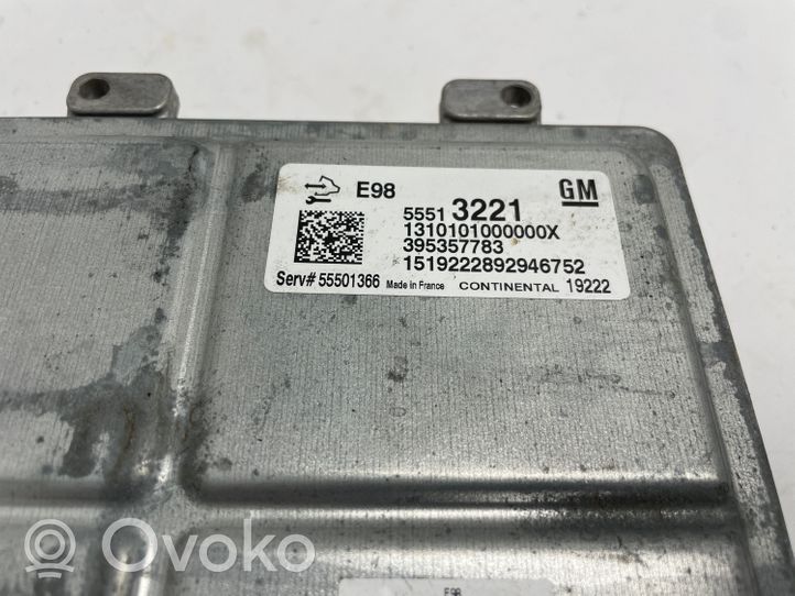 Opel Insignia B Calculateur moteur ECU 55513221