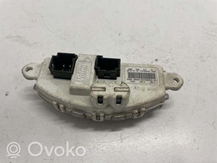 BMW 3 F30 F35 F31 Salono pečiuko ventiliatoriaus rėlė 9276112